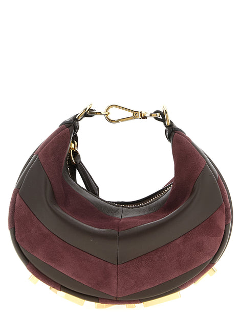 Fendi Multicolor Lamb Leather Handbag