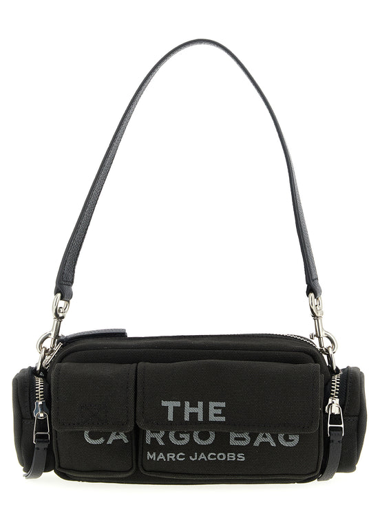 Marc Jacobs Black Cotton Shoulder Bag
