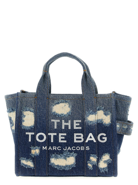 Marc Jacobs Blue Cotton Tote Bag