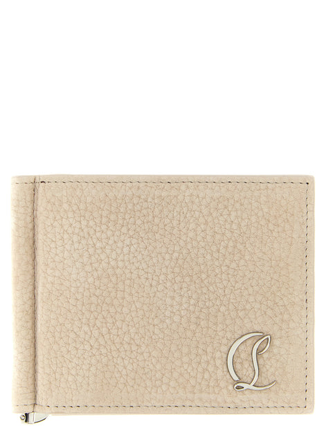 Christian Louboutin Beige Calfskin Wallet
