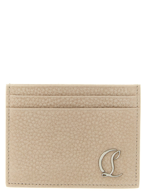 Christian Louboutin Beige Calfskin Cardholder