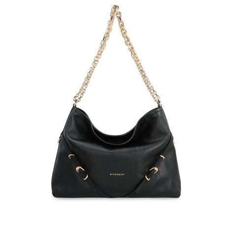Givenchy Voyou Black Calfskin Shoulder Bag