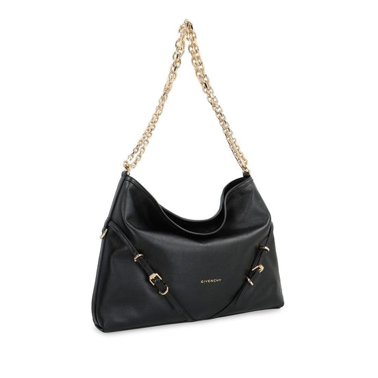 Givenchy Voyou Black Calfskin Shoulder Bag