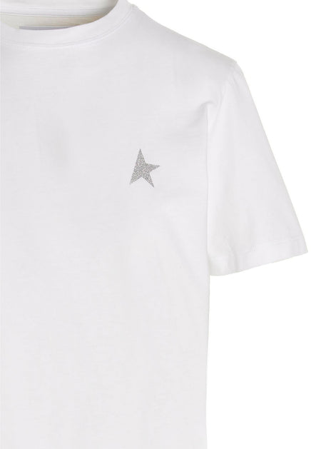 Golden Goose White Cotton T-Shirt
