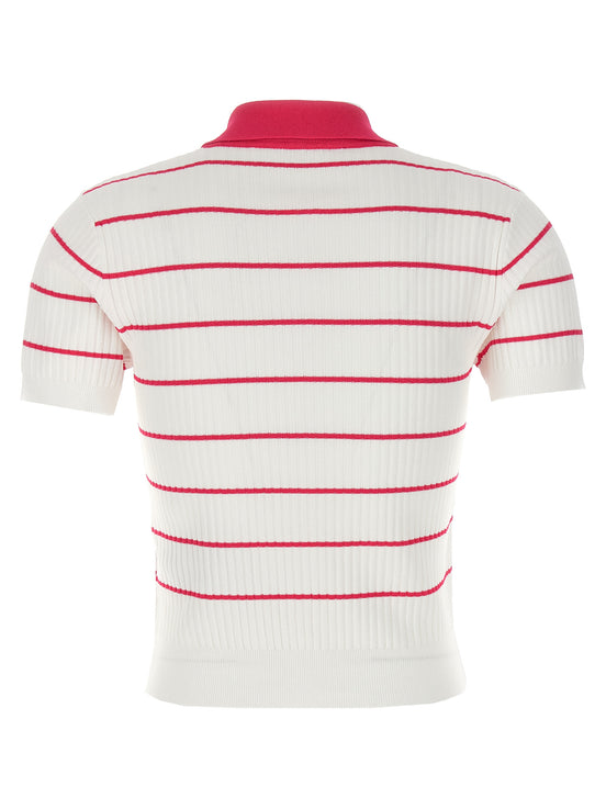 Dsquared² Multicolor Viscose Polo Shirt