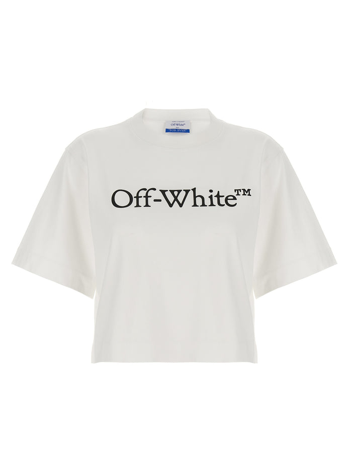Off-White White Cotton T-Shirt