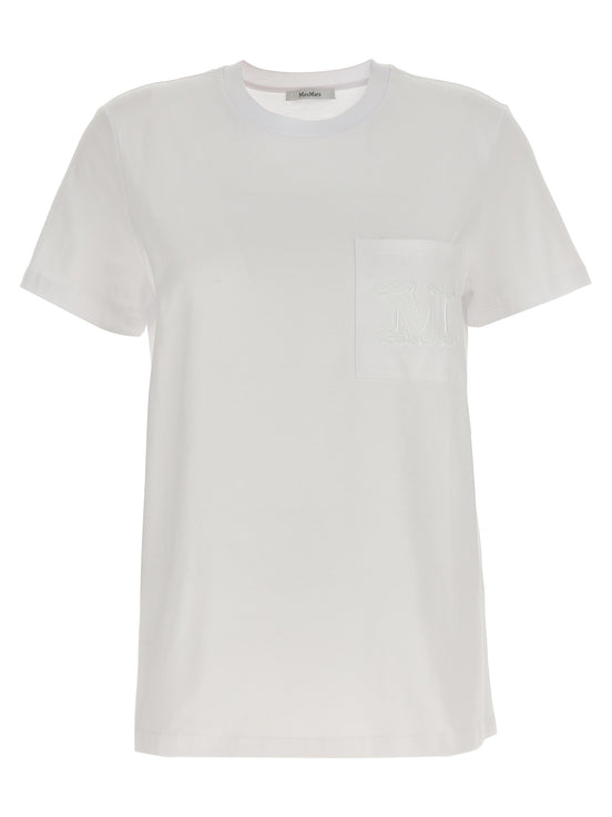 Max Mara White Cotton T-Shirt
