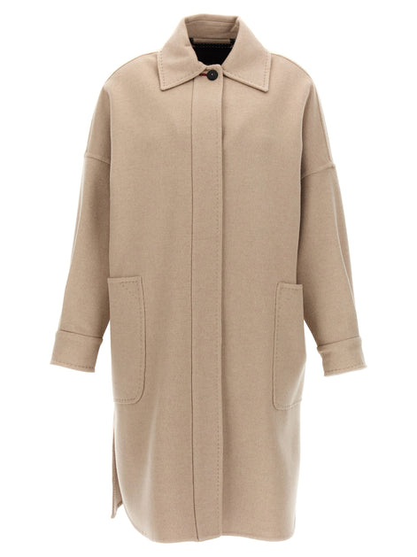 Max Mara Beige Cashmere Coat