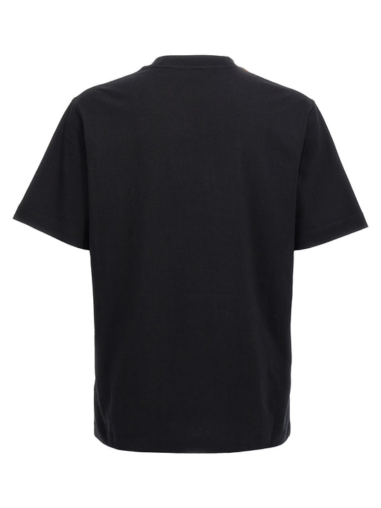 Burberry Bicolor Cotton T-Shirt