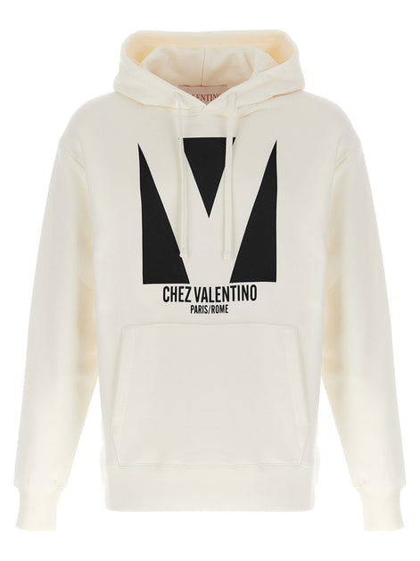 Valentino Garavani White Cotton Sweatshirt