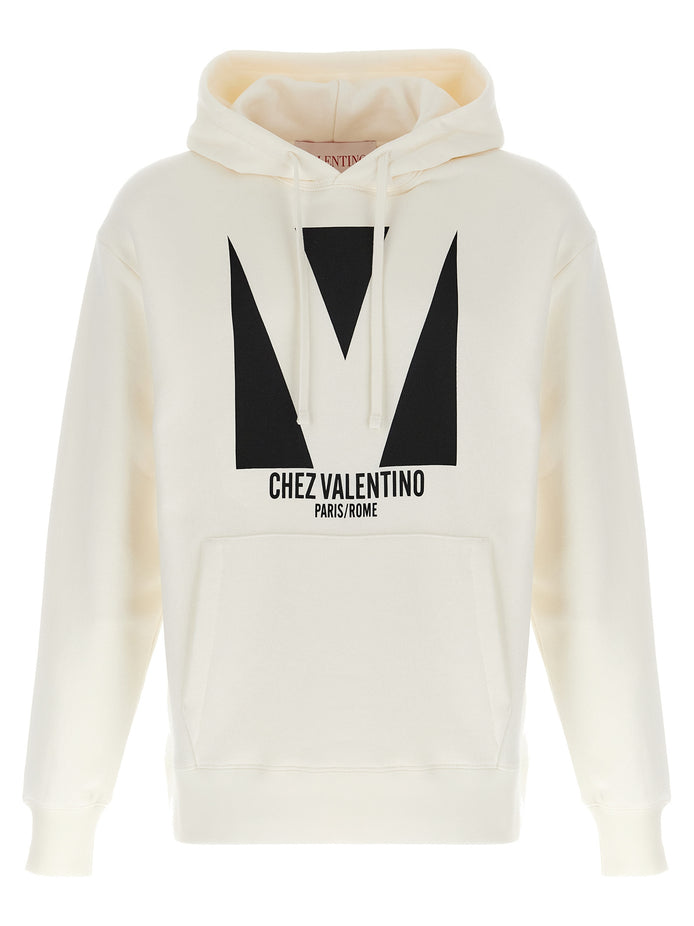 Valentino Garavani White Cotton Sweatshirt