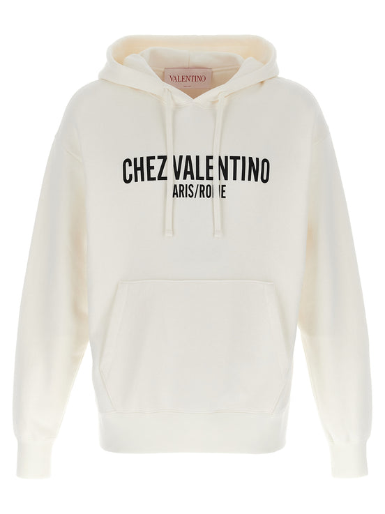 Valentino Garavani White Cotton Sweatshirt