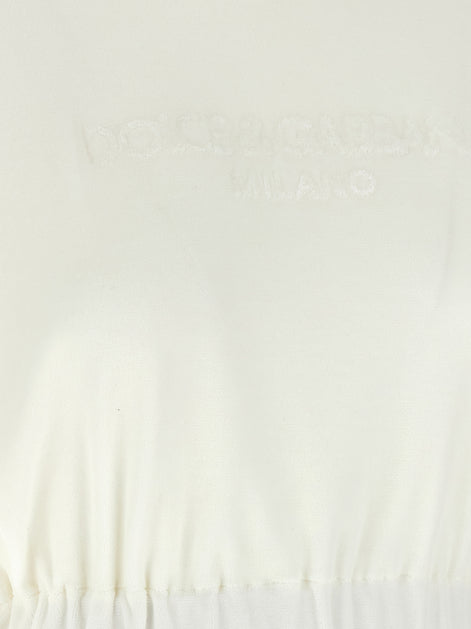 Dolce & Gabbana White Cotton T-Shirt