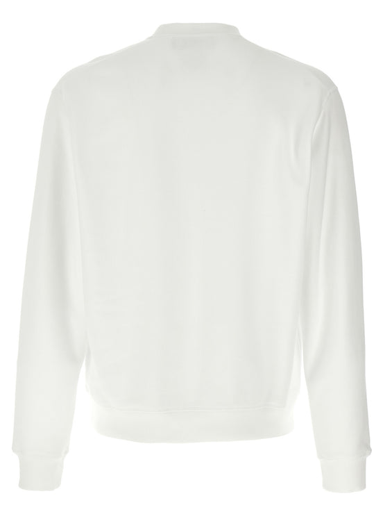 Dsquared² White Cotton Sweatshirt