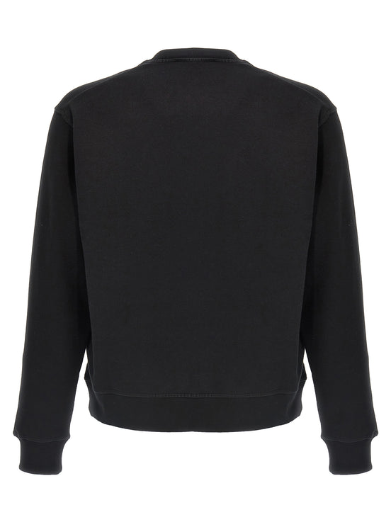 Dsquared² Black Cotton Sweatshirt