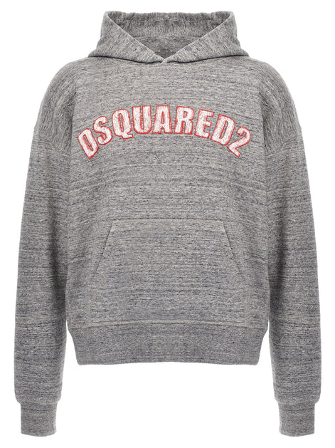 Dsquared² Gray Cotton Sweatshirt