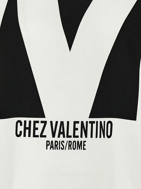 Valentino Garavani White Cotton T-Shirt