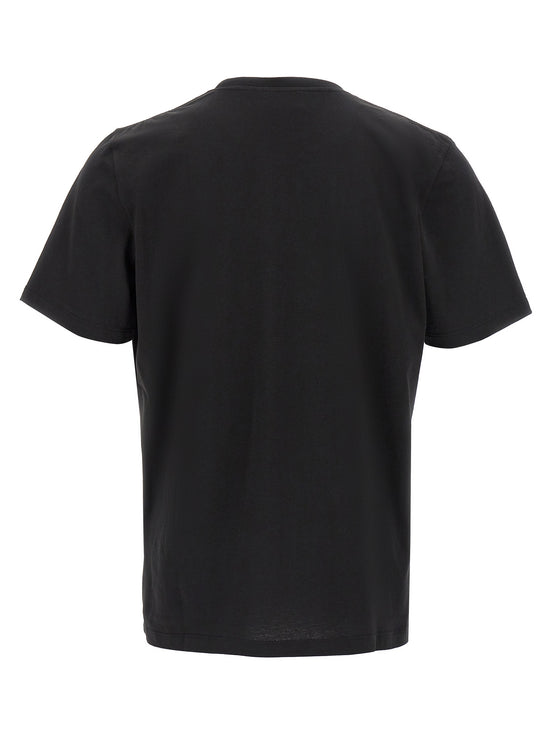 Saint Laurent Black Cotton T-Shirt