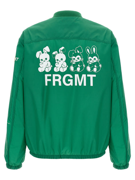 MONCLER GENIUS Bicolor Polyamide Bomber