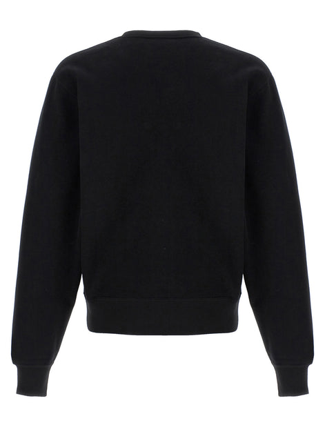 Saint Laurent Black Cotton Sweatshirt