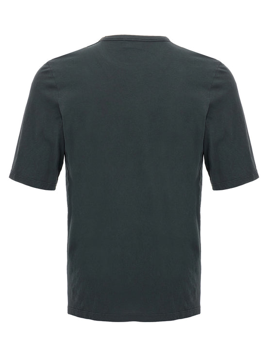 Saint Laurent Black Cotton T-Shirt