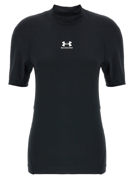 Balenciaga Black Polyester T-Shirt