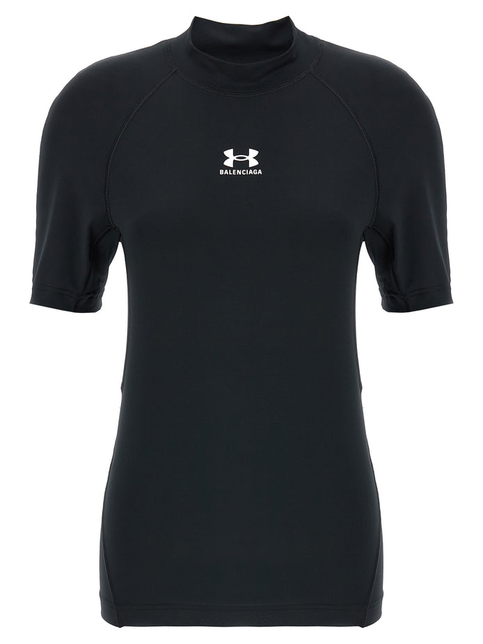 Balenciaga Black Polyester T-Shirt