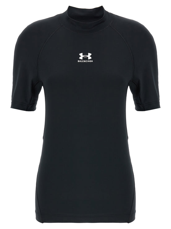 Balenciaga Black Polyester T-Shirt