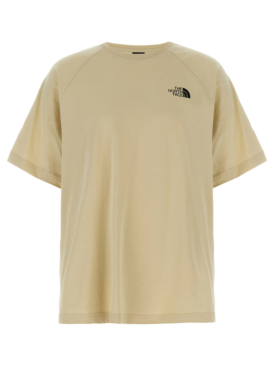 The North Face Beige Cotton T-Shirt