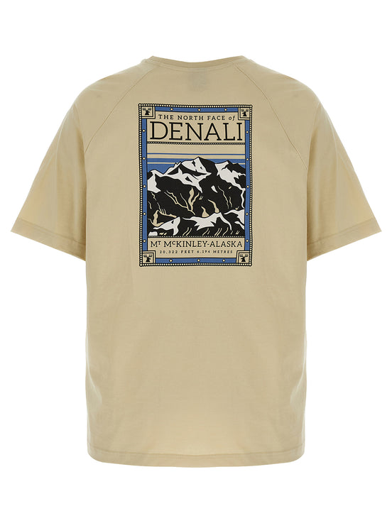 The North Face Beige Cotton T-Shirt