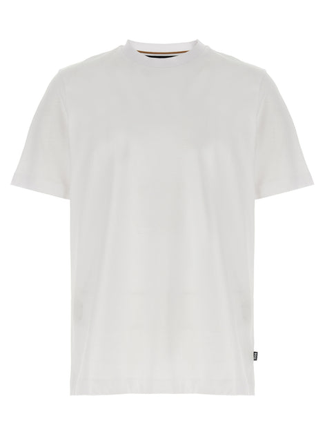 Hugo Boss White Cotton T-Shirt