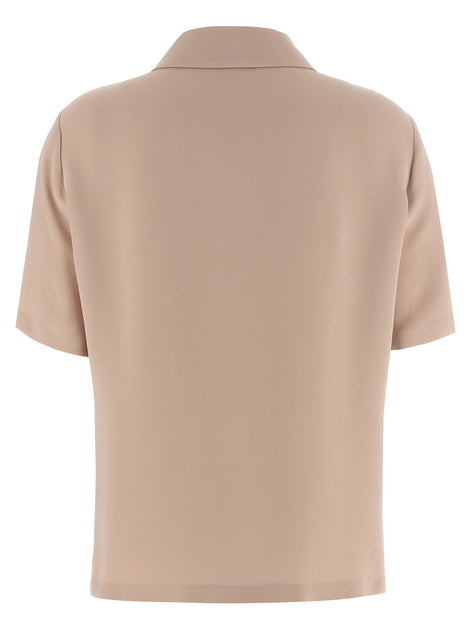 Fendi Multicolor Silk Polo Shirt