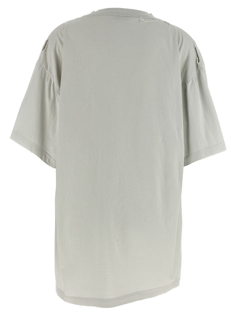 Balenciaga Gray Cotton T-Shirt