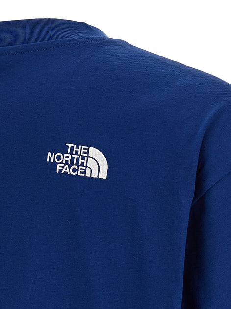 The North Face Blue Cotton T-Shirt