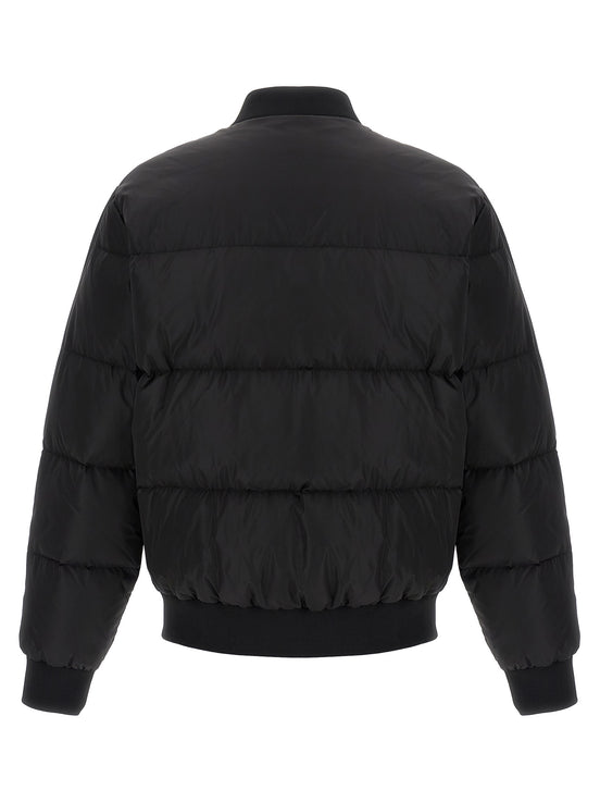Dsquared² Black Polyamide Bomber
