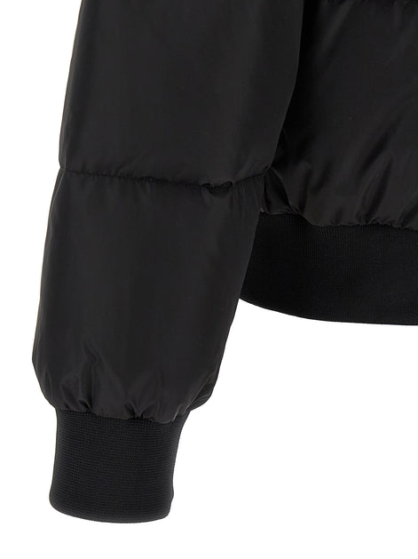 Dsquared² Black Polyamide Bomber
