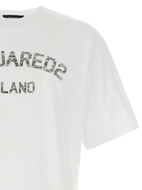Dsquared² White Cotton T-Shirt