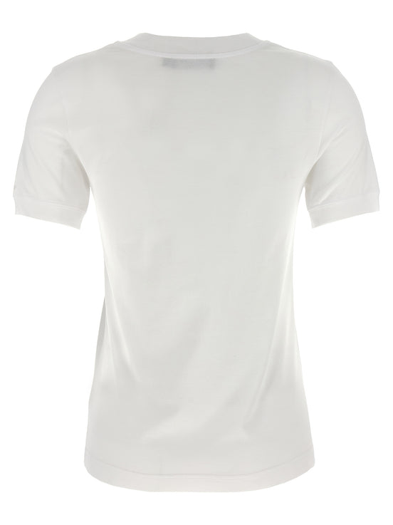 Dolce & Gabbana White Cotton T-Shirt