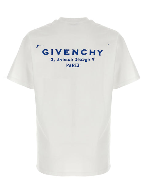 Givenchy White Cotton T-Shirt