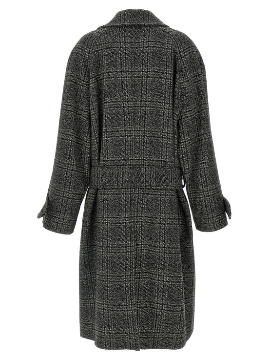 Balenciaga Black Wool Coat
