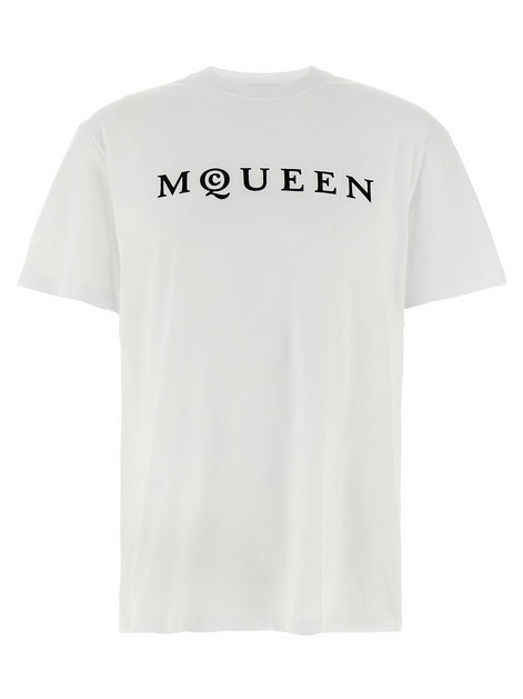 Alexander McQueen Bicolor Cotton T-Shirt
