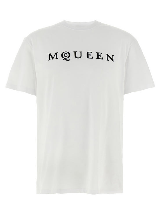 Alexander McQueen Bicolor Cotton T-Shirt