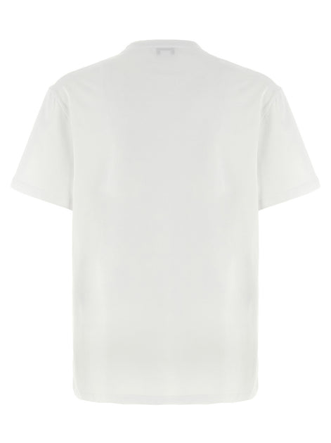 Alexander McQueen Bicolor Cotton T-Shirt