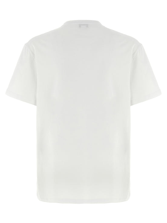 Alexander McQueen Bicolor Cotton T-Shirt