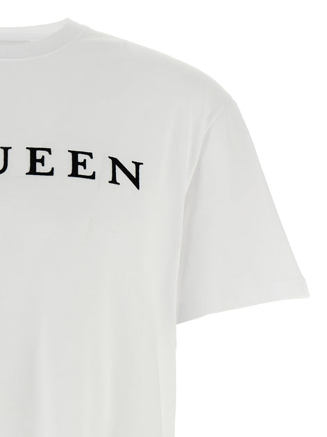 Alexander McQueen Bicolor Cotton T-Shirt