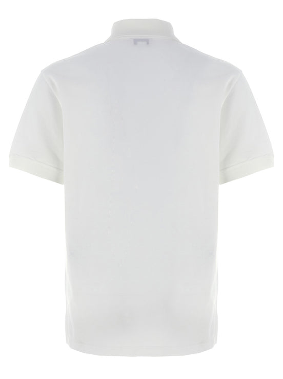 Alexander McQueen Bicolor Cotton Polo Shirt