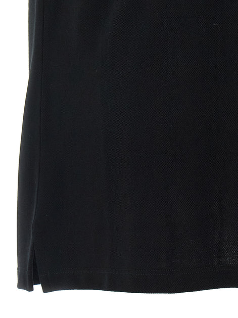 Alexander McQueen Bicolor Cotton Polo Shirt