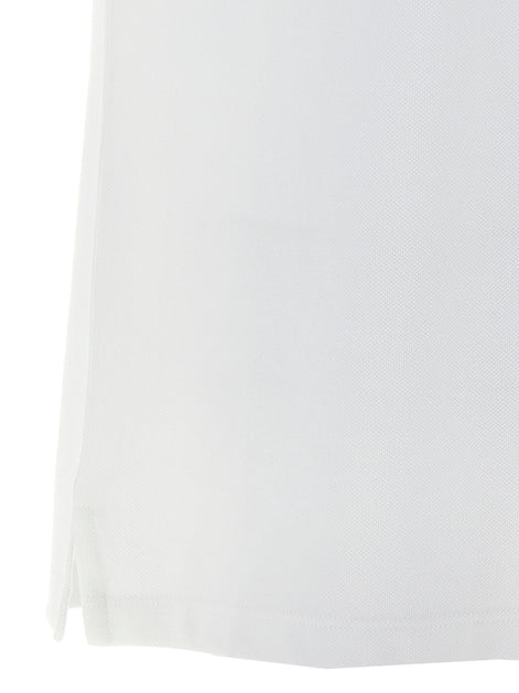 Alexander McQueen Bicolor Cotton Polo Shirt
