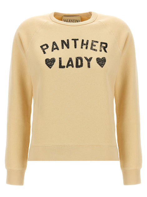 Valentino Garavani Beige Cotton Sweatshirt