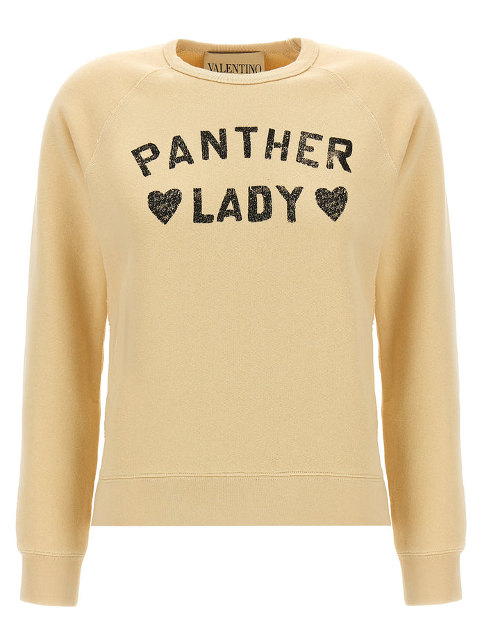 Valentino Garavani Beige Cotton Sweatshirt